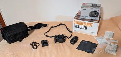 Canon EOS 4000D + Kit Completo