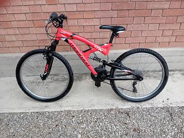 Mountain Bike Montana CRX 24" Rossa