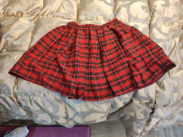gonna stile scozzese taglia L/XL