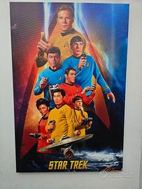 Stampa su tela della serie Tv Star Trek 40x60 Cm