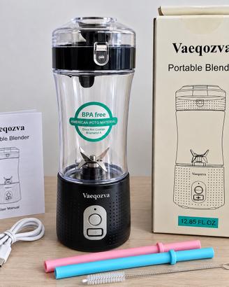 Frullatore portatile Vaeqozva 380ml USB – Nuovo