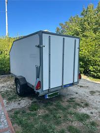 Rimorchio furgonato Respo 751 (coperchio rigido)