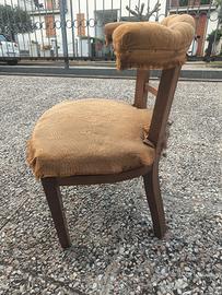 poltroncina toiletta secolo scorso 