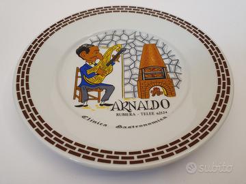 Piatto Vintage Richard Ginori - Arnaldo Rubiera