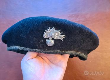  Basco Carabinieri Originale d’Epoca con Fregio 