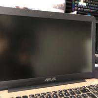 schermo laptop Asus f555u con scocca