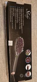 Spazzola liscia asciuga capelli ionizzante