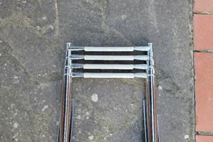 Scaletta barca inox ribaltabile