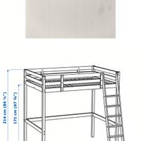 struttura letto a soppalco