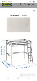 struttura letto a soppalco