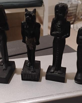 Statuine divinità della mitologia Egizia
