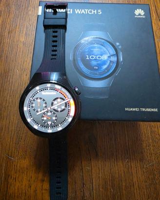 Smartwatch Huawei Watch 5 Nero + cinturino Blue