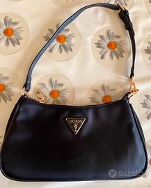 Elegante borsa a spalla Guess nera