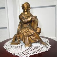 Antica statua c.1904 Ansonia Leonardo da Vinci