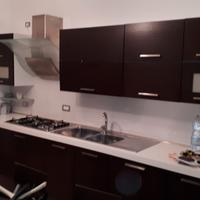 Cucina  3,45m + 1,5m wenghe e bianco