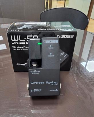 Boss WL-50 Wireless kit + alimentatore PSA 230S
