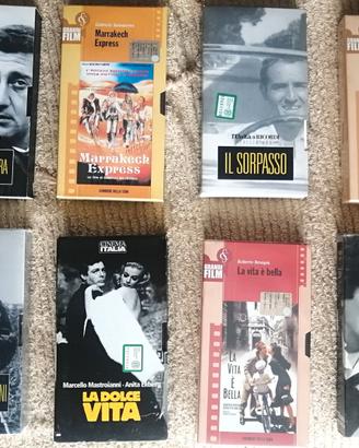 LOTTO VHS " CLASSICI ITALIANI" Nuovi e usati