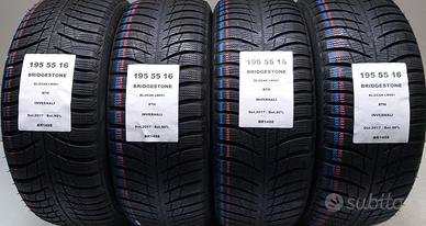 4 GOMME 195 55 16 BRIDGESTONE BR1498