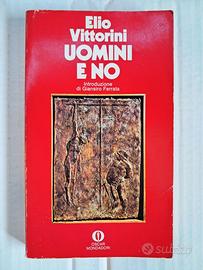 Libro "Uomini E No", Elio Vittorini 1987 Guerra