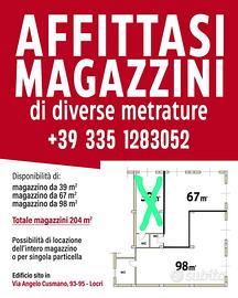 Magazzino a Locri - Via Cusmano