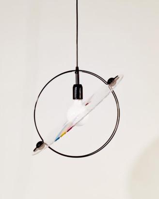 Set 2 lampadari + orologio vintage Toffoli