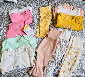 Lotto 13 pezzi mix neonata