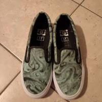 Scarpe donna DC n°36 colore verde acqua e nero 