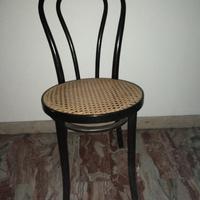 6 sedie anni 70 legno curvato designer Thonet a