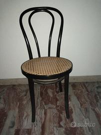 6 sedie anni 70 legno curvato designer Thonet a