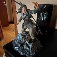 Rise of the tomb raider statua Lara