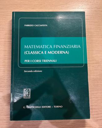 Matematica Finanziaria Cacciafesta Fabrizio