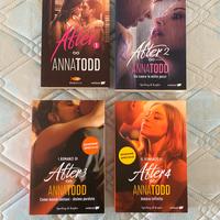 Libri After di Anna Todd - Volume 1,2,3 e 4
