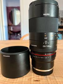 Samyang 100mm f/2.8 ED UMC Macro per sony