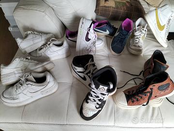 Nike on sale e converse