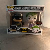 Funko Pop White Knight Batman e Joker 2 Pack