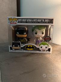 Funko Pop White Knight Batman e Joker 2 Pack