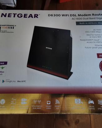Netgear D6300 AC1600 Dual Band Gigabit