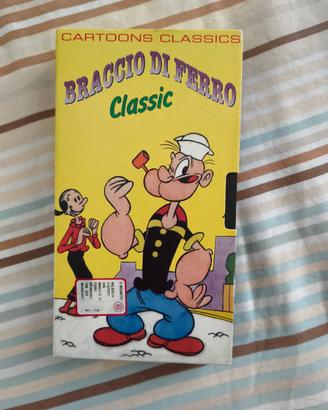 Lotto cartoni animati VHS (7 pezzi)