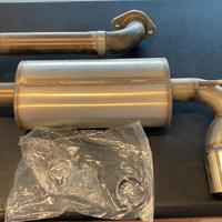 Terminale Inox per MX‑5 ND – Doppia Uscita 70mm