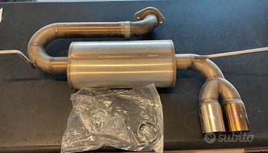 Terminale Inox per MX‑5 ND – Doppia Uscita 70mm