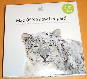 Sistema operativo Mac OSX Snow Leopard