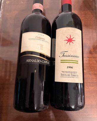 6 bottiglie vino top