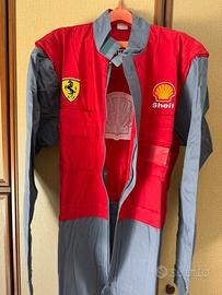 Tuta intera meccanico Scuderia Ferrari Shell