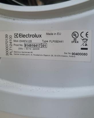 Lavatrice Elettrolux PERFECTCARE 600