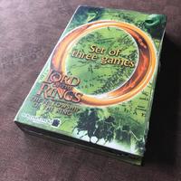 The lord of the rings set of three games 2002 new