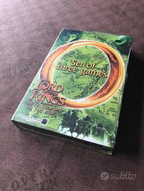 The lord of the rings set of three games 2002 new