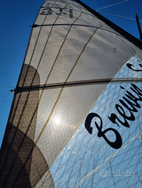 Vela catamarano classe A brewin