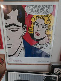 5 poster Roy Lichtenstein,Andy Warhol