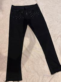 jeans modificati flared