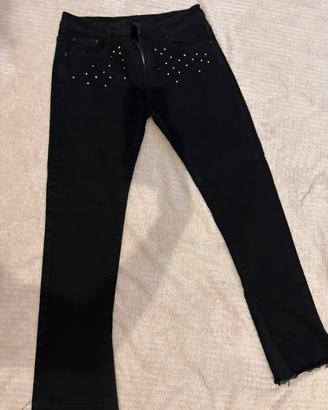 jeans modificati flared